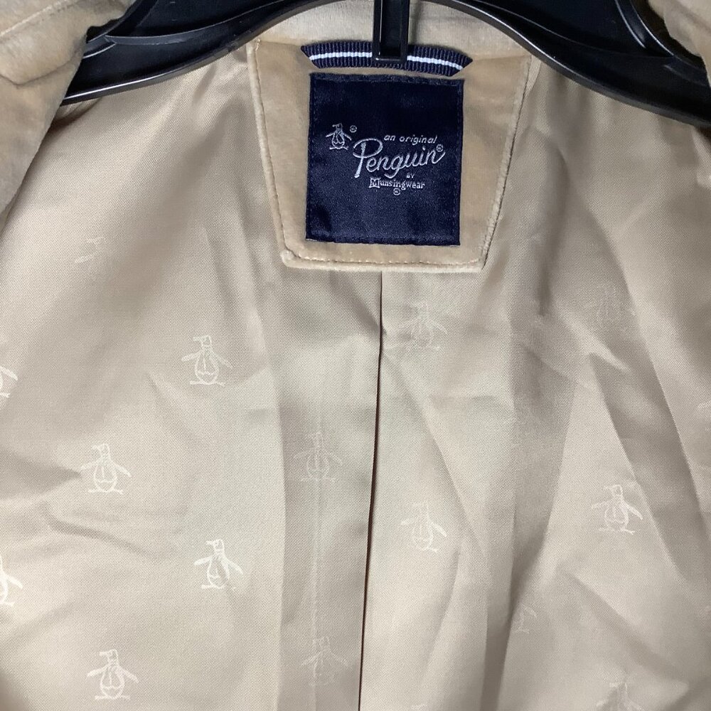 NWT Penguin By Munsingwear Mens Champagne Colored Jacket - Picture 4 of 6
